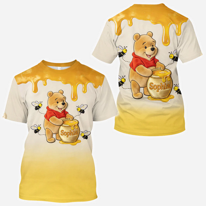 Honey Bear 100th Anniversary - Personalized Mouse All Over Shirt