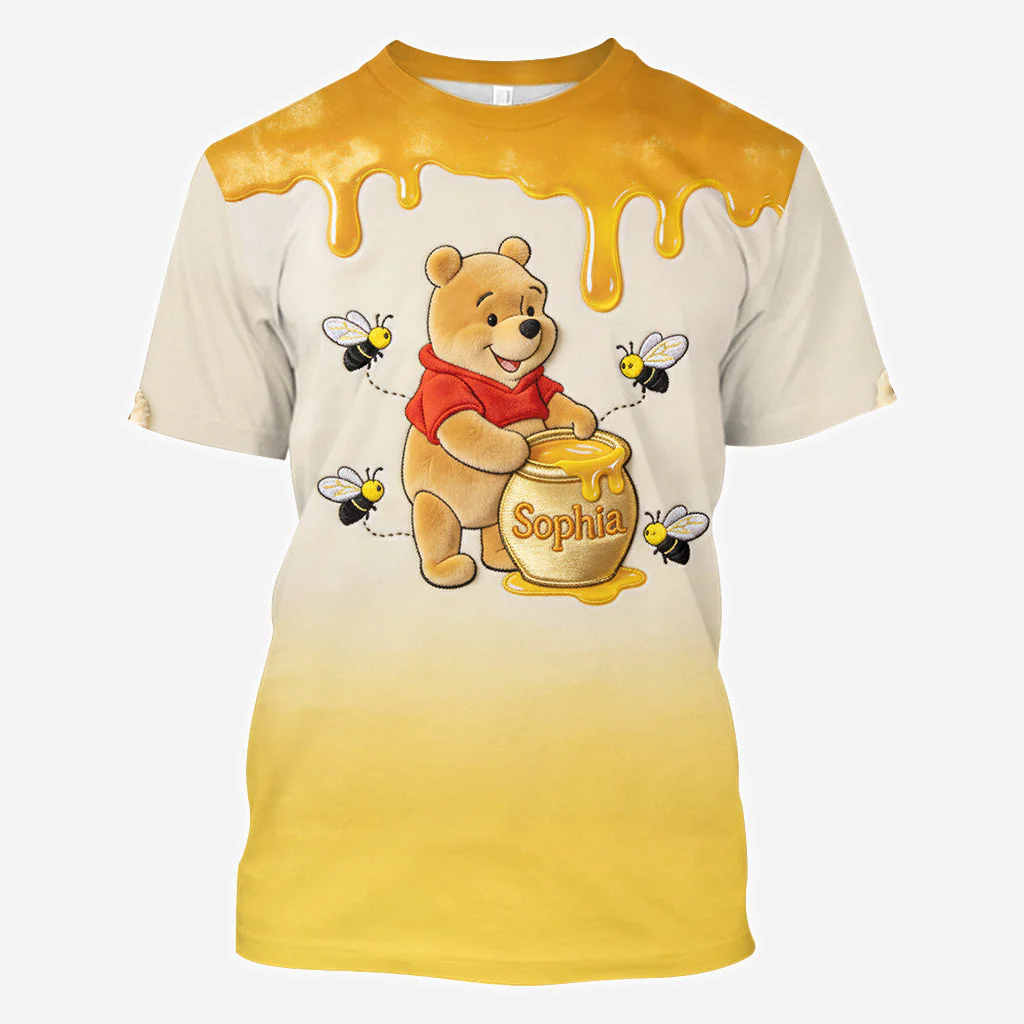 Honey Bear 100th Anniversary - Personalized Mouse All Over Shirt
