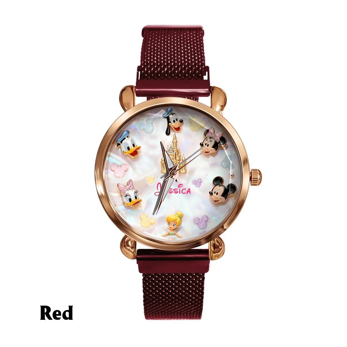 Magic Friends 3 - Personalized Mouse Women Hand Watch