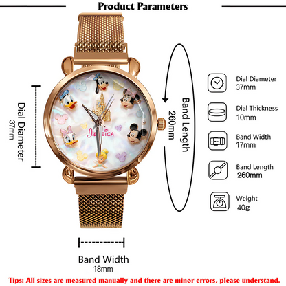 Magic Friends 3 - Personalized Mouse Women Hand Watch