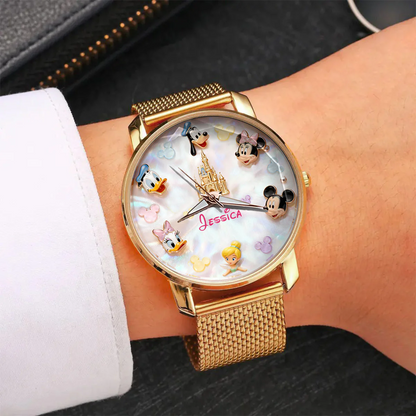 Magic Friends 3 - Personalized Mouse Women Hand Watch
