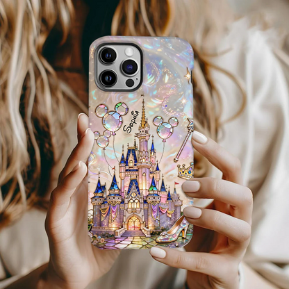 The Magical Castle - Personalized Mouse Full Print Phone Case