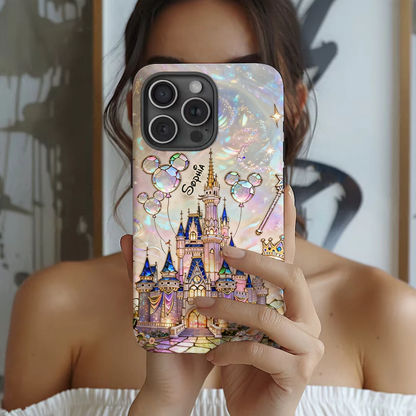 The Magical Castle - Personalized Mouse Full Print Phone Case