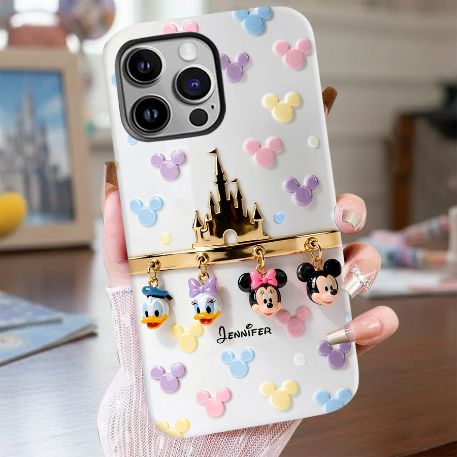 Magic Charms - Personalized Mouse Full Print Phone Case