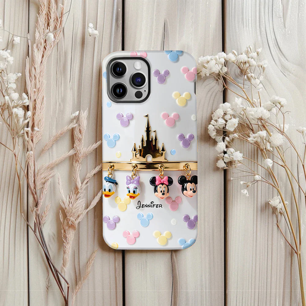 Magic Charms - Personalized Mouse Full Print Phone Case
