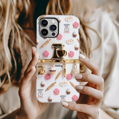 Baking Charms - Personalized Baking Full Print Phone Case