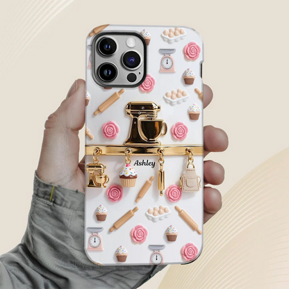Baking Charms - Personalized Baking Full Print Phone Case