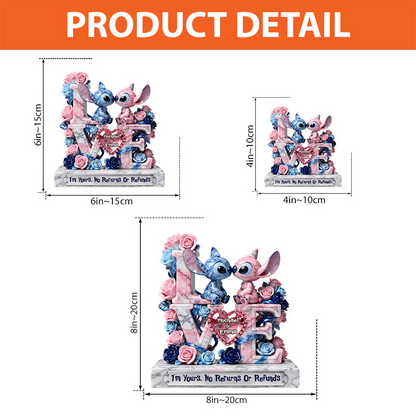 I'm Yours - Personalized Ohana Custom Shaped Acrylic Plaque