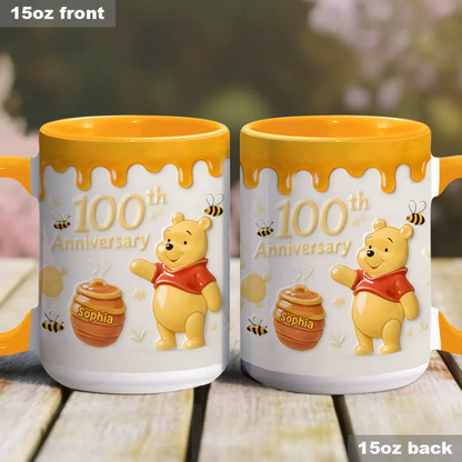 Honey Bear 100th Anniversary - Personalized Accent Mug