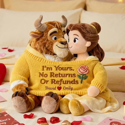 I'm Yours - Personalized Mouse Shaped Pillow