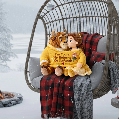 I'm Yours - Personalized Mouse Shaped Pillow
