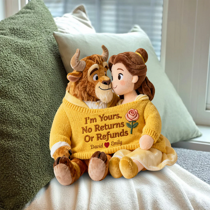 I'm Yours - Personalized Mouse Shaped Pillow