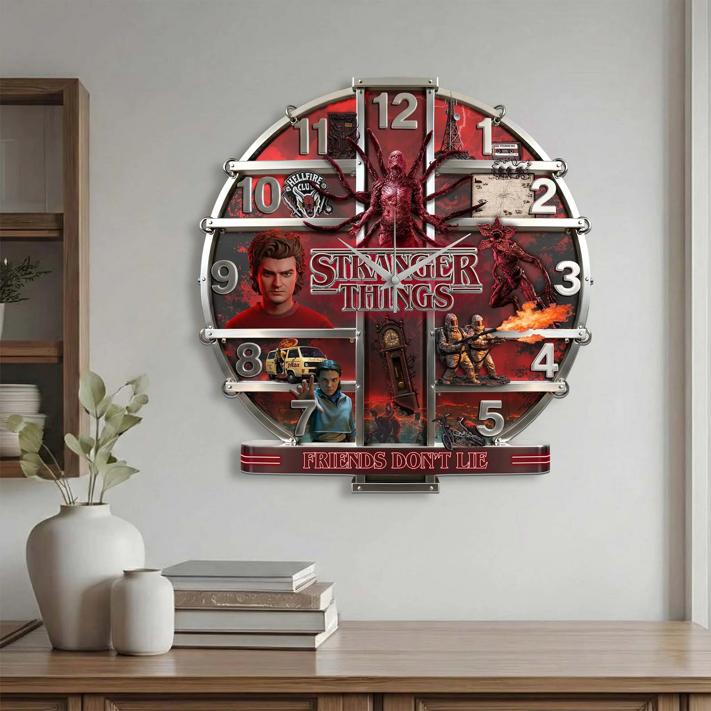 One Last Adventure 3D Visual Effect Acrylic Wall Clock