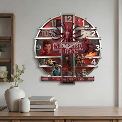 One Last Adventure 3D Visual Effect Acrylic Wall Clock