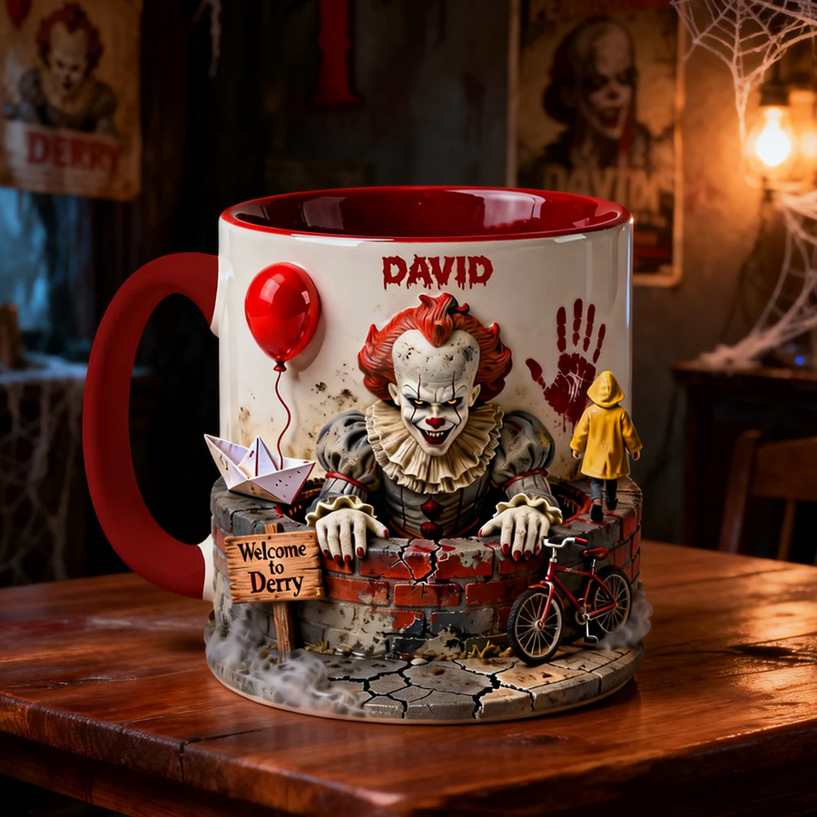 Horror Coffee Accent Mug - Personalized Gifts