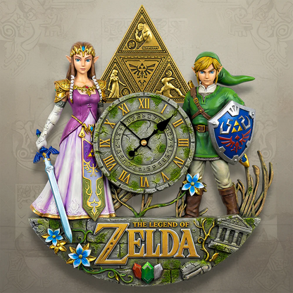 Legendary Hanging Wall Clock Personalized Gifts For Couple