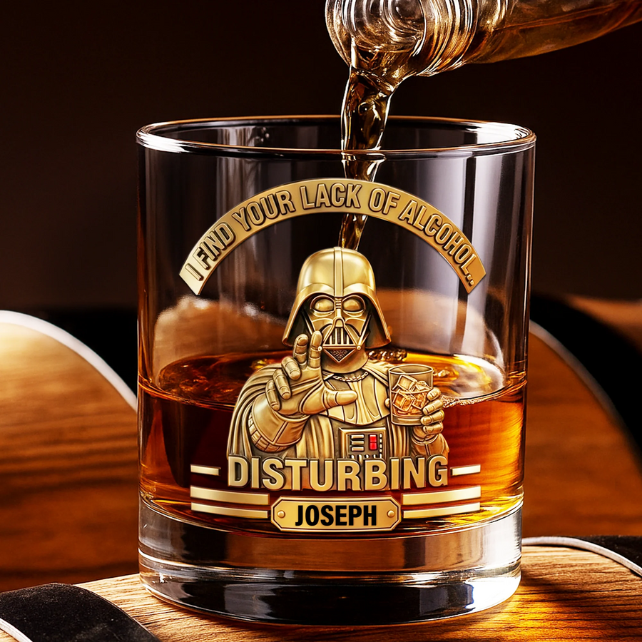 Cosmic Guardian Drinking Glass - Personalized Gifts For Him