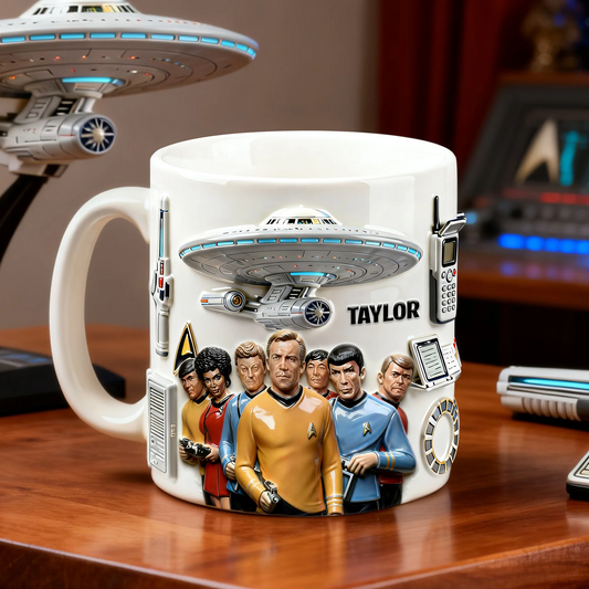 Space Adventure Coffee Mug - Personalized Gift For Space Lovers