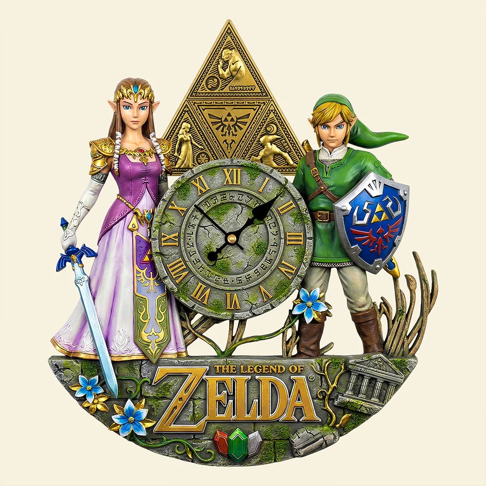 Legendary Hanging Wall Clock Personalized Gifts For Couple