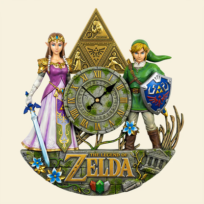 Legendary Hanging Wall Clock Personalized Gifts For Couple