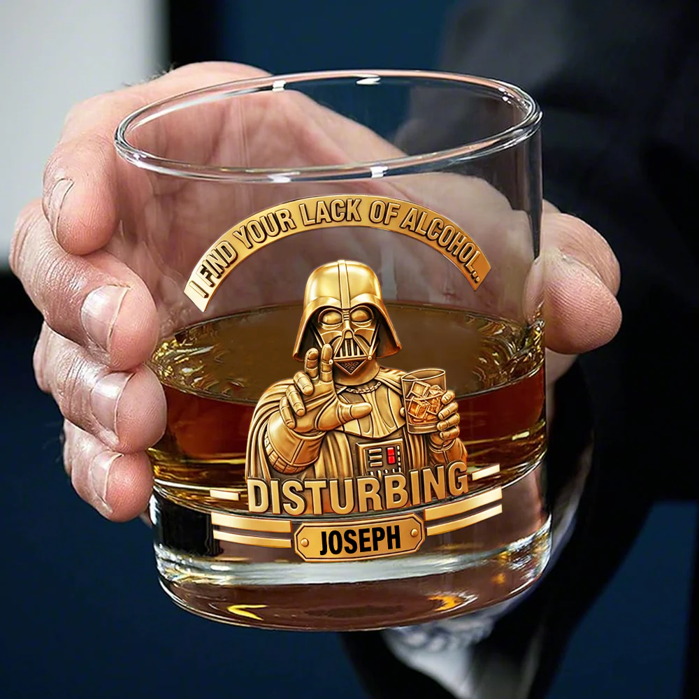 Cosmic Guardian Drinking Glass - Personalized Gifts For Him