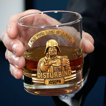 Cosmic Guardian Drinking Glass - Personalized Gifts For Him
