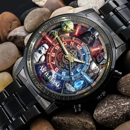 Galactic Heroes Fusion - Personalized The Force Hand Watch