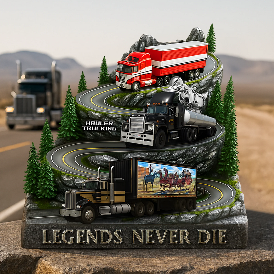 Classic Truck Movie Acrylic Plaque - Personalized Gifts For Trucker