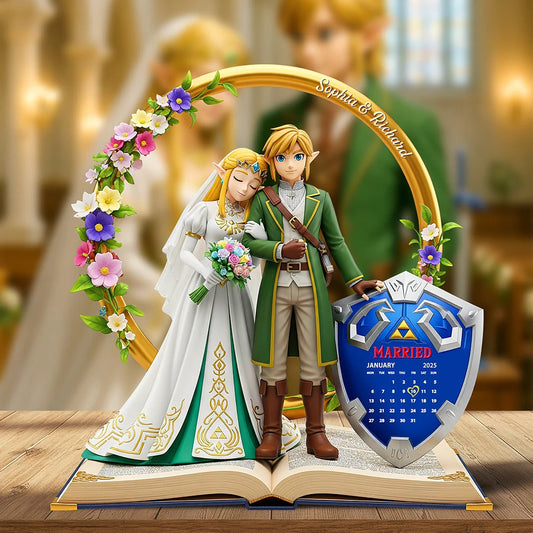 Legendary Couple Acrylic Plaque - Personalized Gifts For Couple
