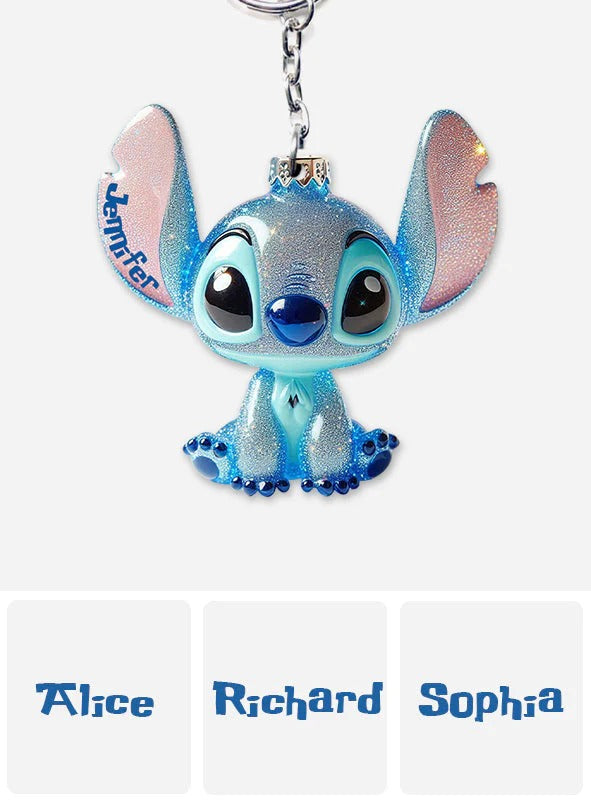 Ohana Means Family - Personalized Ohana Keychain
