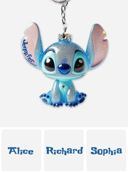 Ohana Means Family - Personalized Ohana Keychain
