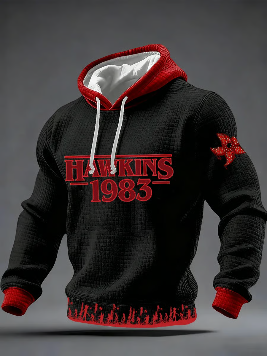 Men's Hawkins Fabric Hooded Sweatshirt