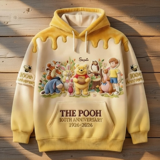 Honey Bear Celebrate Our 100th Anniversary 2 - Personalized All Over Shirt