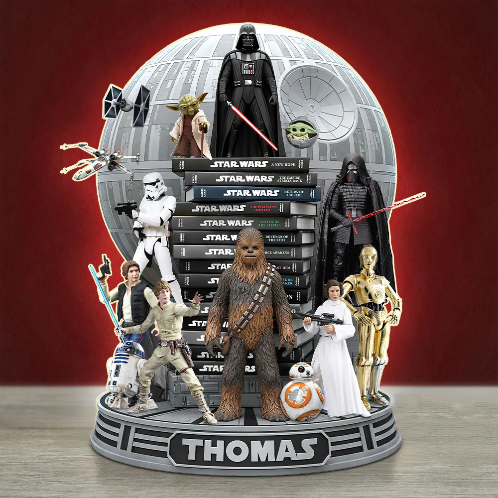 Epic Adventure - Personalized The Force Custom Shaped Acrylic Plaque