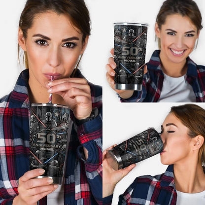 50th Anniversary - Personalized The Force Tumbler