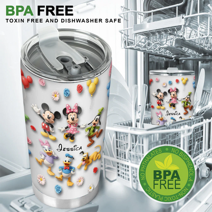 Magical Friends - Personalized Mouse Tumbler