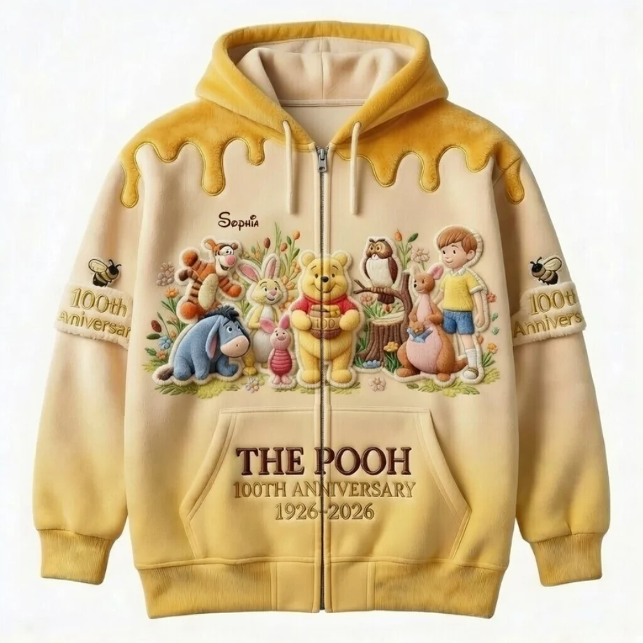 Honey Bear Celebrate Our 100th Anniversary 2 - Personalized All Over Shirt
