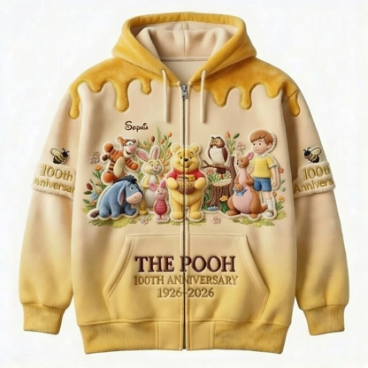 Honey Bear Celebrate Our 100th Anniversary 2 - Personalized All Over Shirt