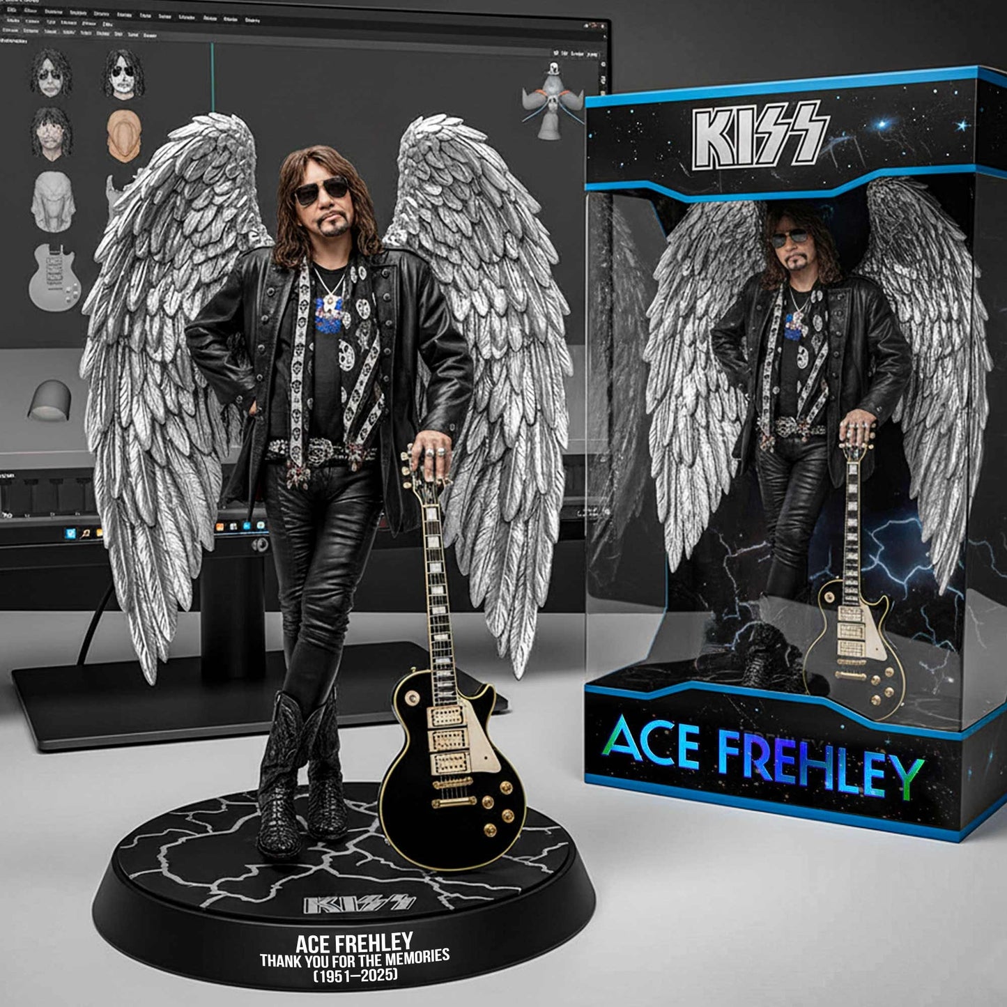 Rock Legend Tribute 2 - Trending Custom Shaped Acrylic Plaque