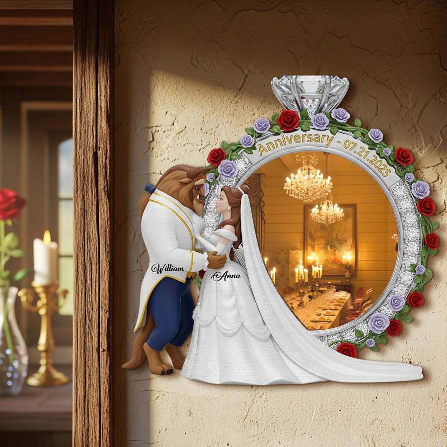Romantic Couple Mirror - Personalized Gifts For Couple
