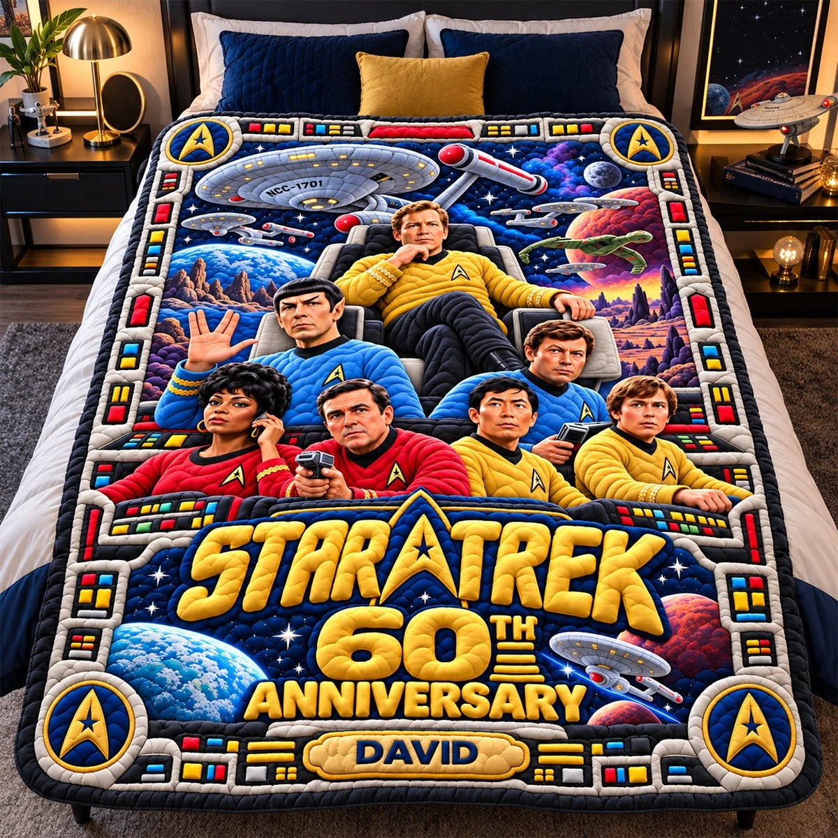60th Anniversary Universe War Blanket - Personalized Gifts For Christmas Blanket