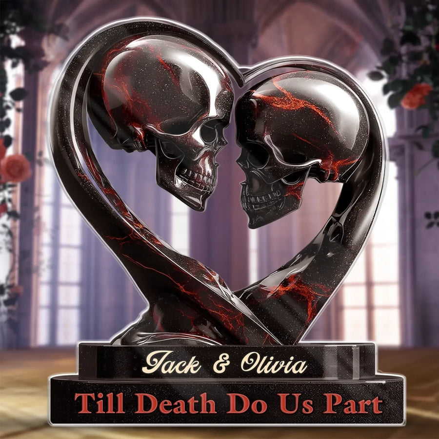 Till Death Do Us Part - Personalized Anniversary Wedding Gifts For Husband And Wife, Couples