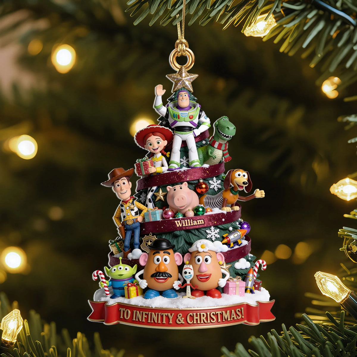 Playtime Friends Ornament - Personalized Gifts For Christmas
