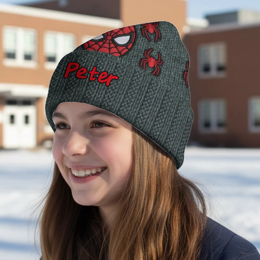 I Am A Hero - Personalized Kid Beanie Hat