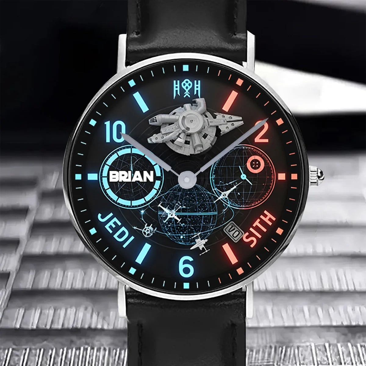 Galactic Map - Personalized The Force Hand Watch