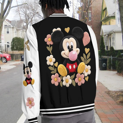 Believe In Magic - Personalized Mouse Varsity Jacket