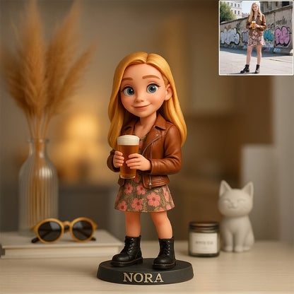 Custom Photo Pixar Cartoon Style Acrylic Plaque