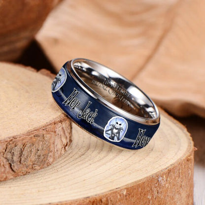 Horrow Skeleton x Halloween Silver Alloy Rings Gift For Fans