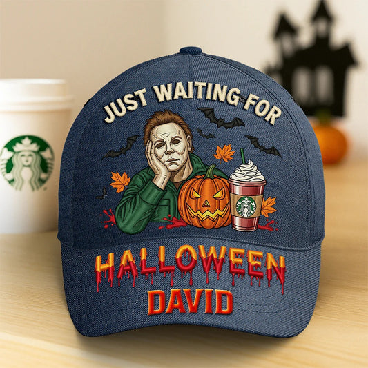 Slasher Waiting Classic Cap – Personalized Gifts For Horror Movie Fans