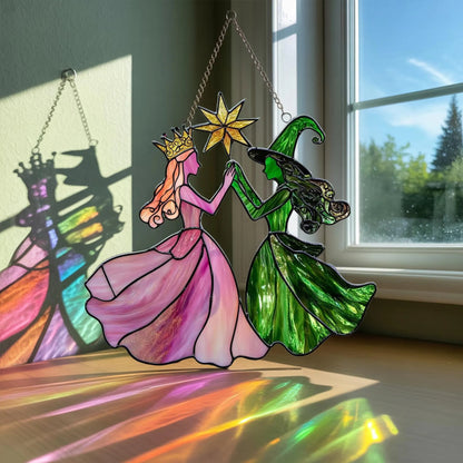 Magical Sisters – Style Fairy Duo Suncatcher Decor